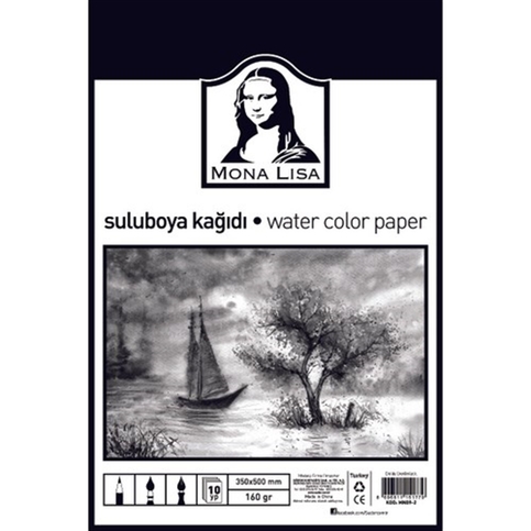 SÜDOR MN09-2 SULU BOYA KAĞIDI 35x50 160gr 10 YAPRAK - 1