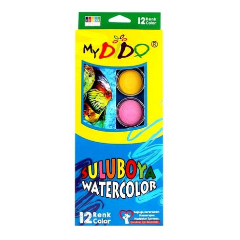 Südor My0124 Mydido Sulu Boya Küçük Boy 12 Renk - 2