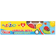 SÜDOR MY11 MYDİDO AKRİLİK BOYA 6 RENKx22ml - SÜDOR