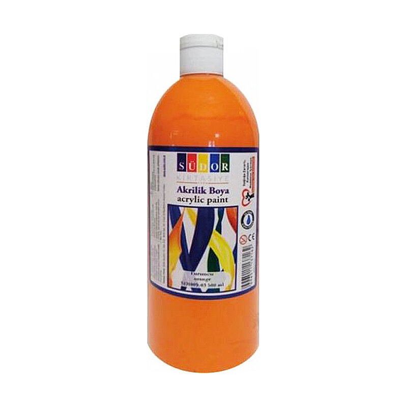 SÜDOR SD1009-03 AKRİLİK BOYA TURUNCU 500ml