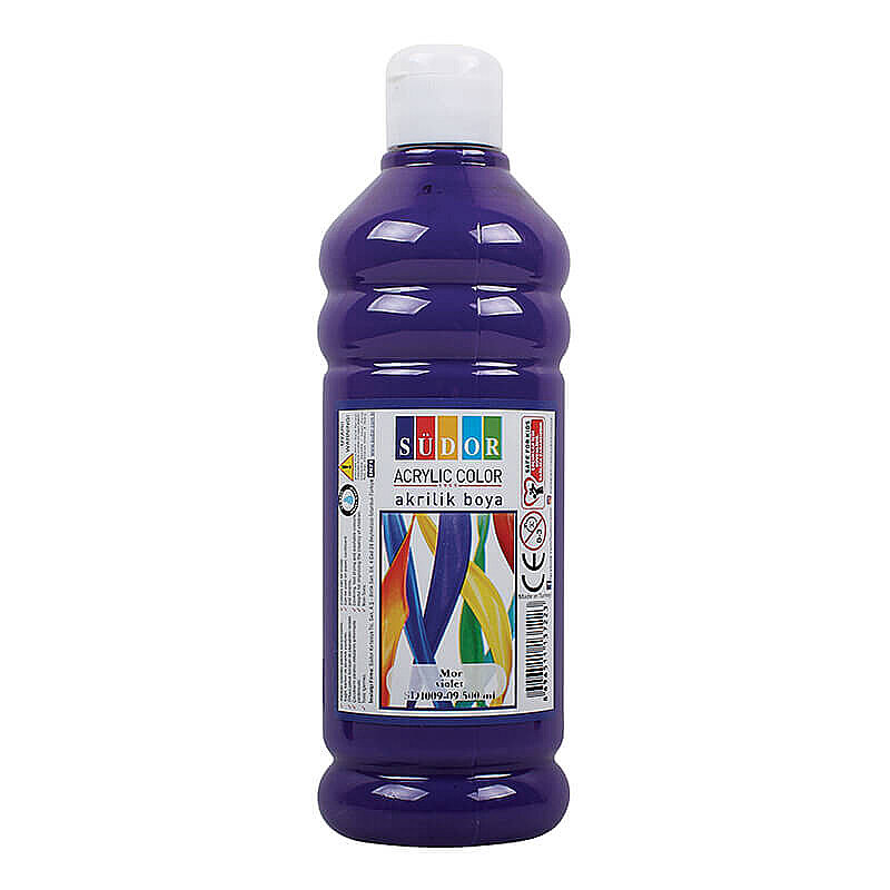 SÜDOR SD1009-09 AKRİLİK BOYA MOR 500ml