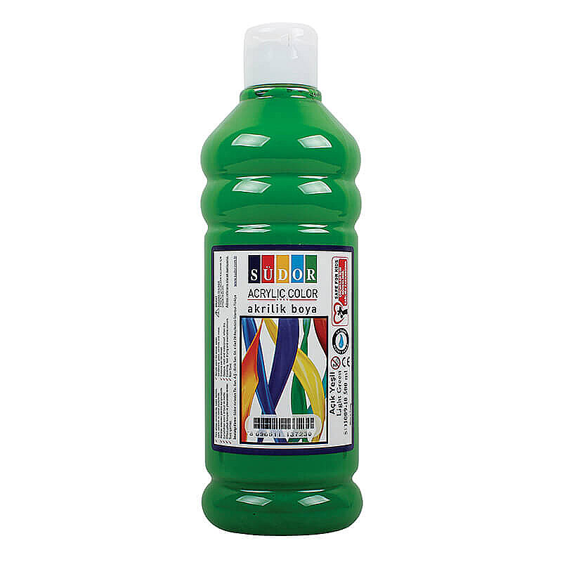 SÜDOR SD1009-10 AKRİLİK BOYA AÇIK YEŞİL 500ml