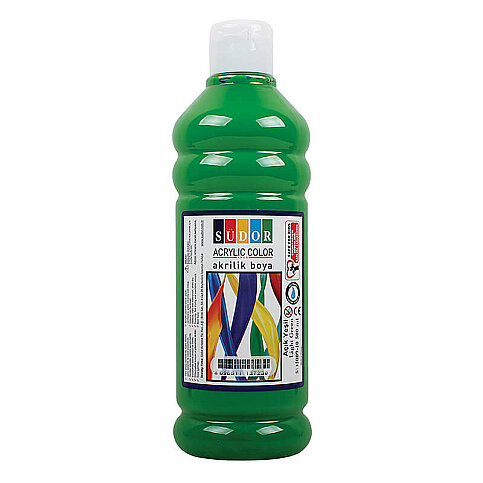 SÜDOR SD1009-10 AKRİLİK BOYA AÇIK YEŞİL 500ml - 1