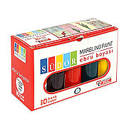 SÜDOR SD890 EBRU SETİ 10 RENKx25ml - 1
