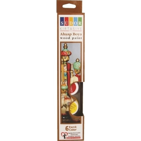 Südor Sd123 Ahşap Boyası 6 Renkx20Ml - 1