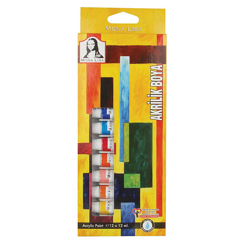 SÜDOR SD125 AKRİLİK BOYA 12 RENKx12ml