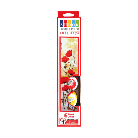 Südor Sd521 Guaj Boya 6 Renkx20Ml - 1