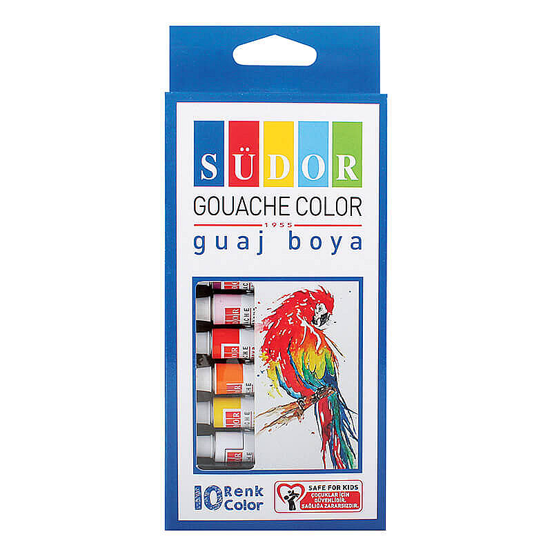 SÜDOR SD572 GUAJ BOYA 10 RENKx9ml