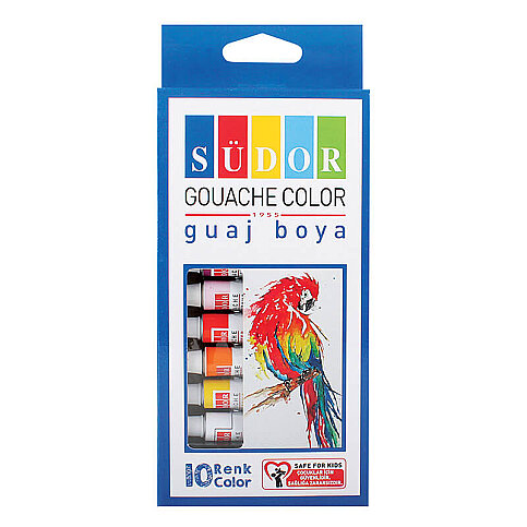 SÜDOR SD572 GUAJ BOYA 10 RENKx9ml - 1