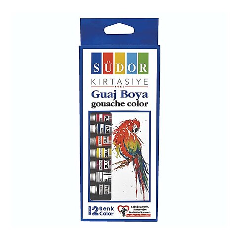 SÜDOR SD575 GUAJ BOYA 12 RENKx9ml - 1