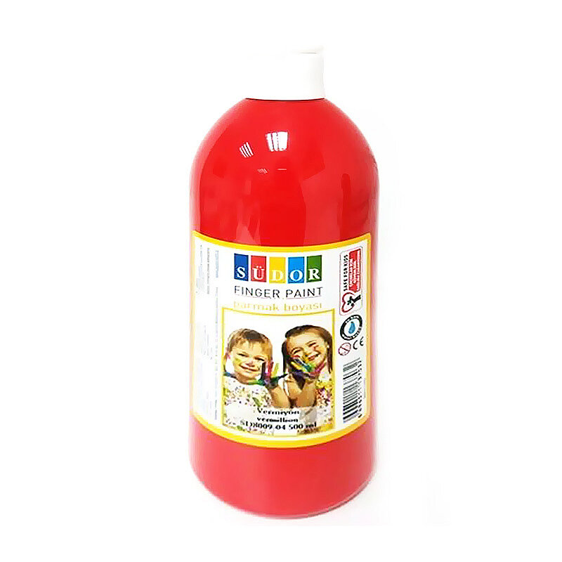 SÜDOR SD8009-04 PARMAK BOYASI VERMİYON 500ml