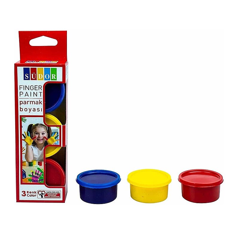 SÜDOR SD821 PARMAK BOYASI 3 RENKx30ml