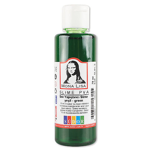 SÜDOR SL01-5 MONA LİSA SIVI YAPIŞTIRICI SLİME YEŞİL 70ml - 1