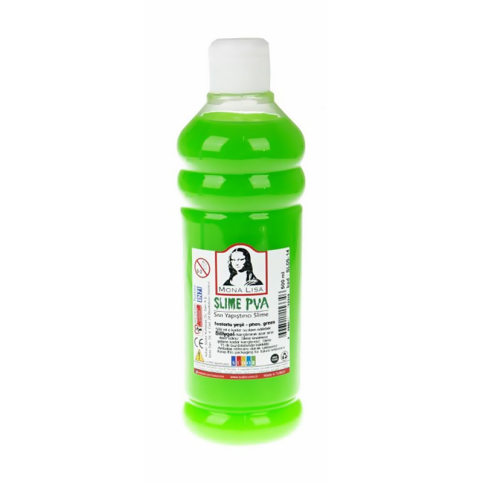 Südor Sl05-14 Mona Lisa Sıvı Yapıştırıcı Slime Fosforlu Yeşil 500Ml - 1
