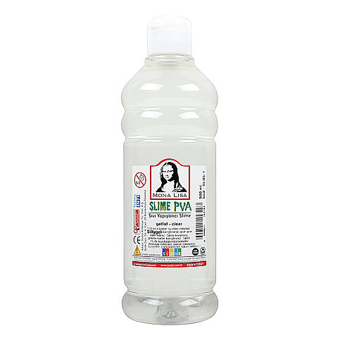 SÜDOR SL05-1 MONA LİSA SIVI YAPIŞTIRICI ŞEFFAF SLİME 500ml - 1