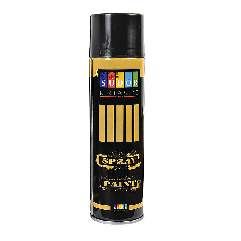 SÜDOR SPR100-10 SPREY BOYA SİYAH 200ml