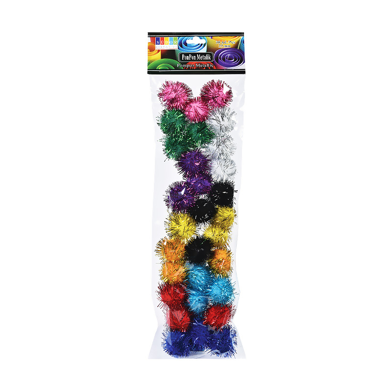 SÜDOR SS14-2 KARIŞIK PONPON 25mm 30LU