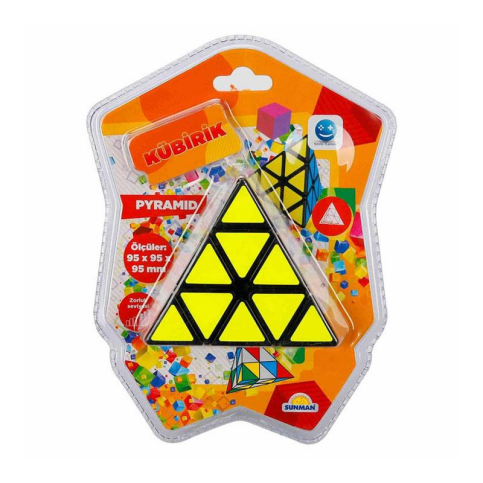 Sunman Sabır Küpü Üçgen Piramit 9.5cm (00328) - 1