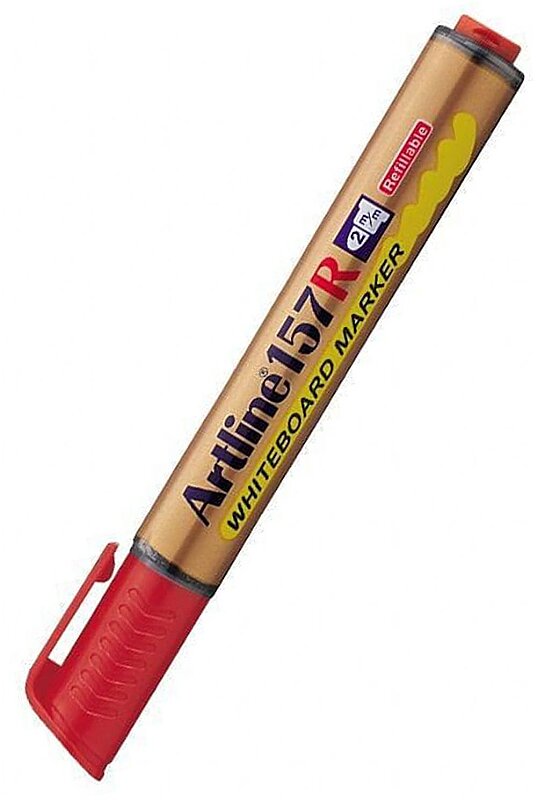 ARTLİNE EK-157R BEYAZ TAHTA KALEMİ KIRMIZI (A-EK-157R RED)