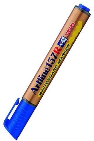 ARTLİNE EK-157R BEYAZ TAHTA KALEMİ MAVİ (A-EK-157R BLUE) - 1