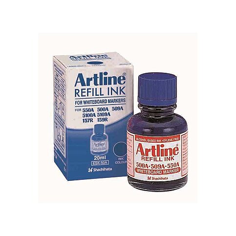 ARTLİNE ESK-50A TAHTA KALEM MÜREKKEBİ MAVİ 20ml (A-ESK-50A BLUE) - 1