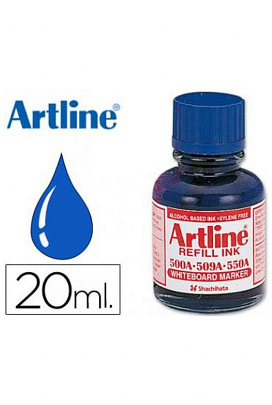 ARTLİNE ESK-50A TAHTA KALEM MÜREKKEBİ MAVİ 20ml (A-ESK-50A BLUE)