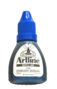 Artline Esk-50 Tahta Kalem Mürekkebi Mavi 20Ml - ARTLİNE
