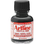 ARTLİNE ESK-50A TAHTA KALEM MÜREKKEBİ SİYAH 20ml (A-ESK-50A BLACK) - ARTLİNE