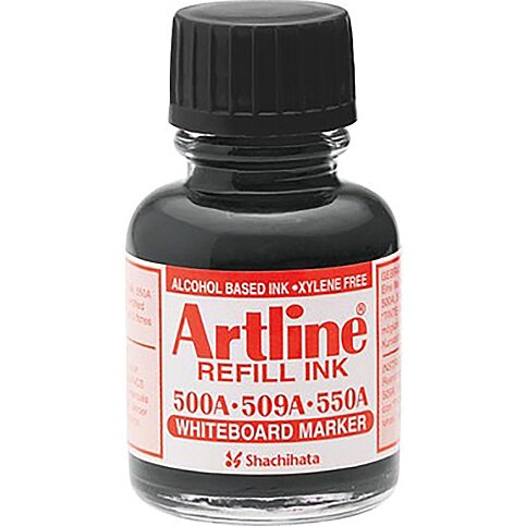 ARTLİNE ESK-50A TAHTA KALEM MÜREKKEBİ SİYAH 20ml (A-ESK-50A BLACK) - 1