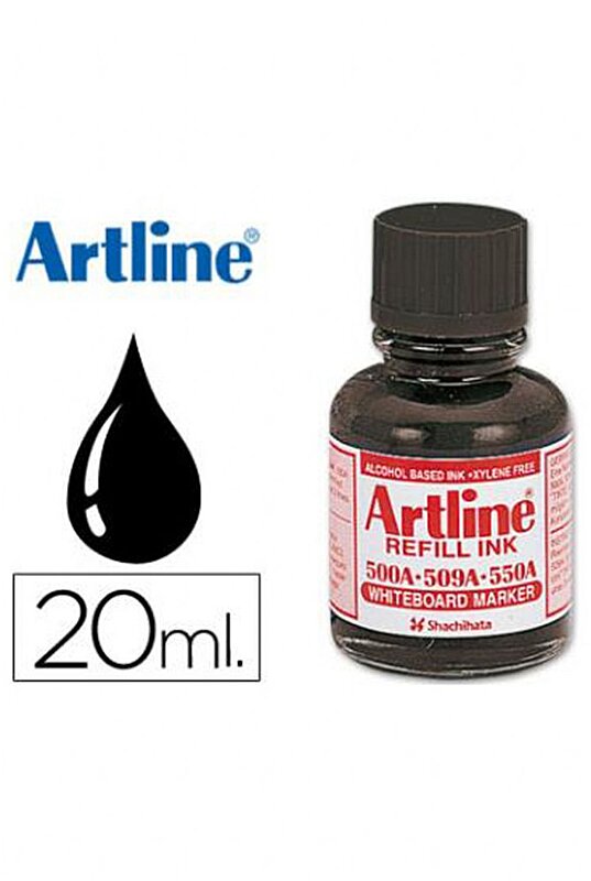 ARTLİNE ESK-50A TAHTA KALEM MÜREKKEBİ SİYAH 20ml (A-ESK-50A BLACK)