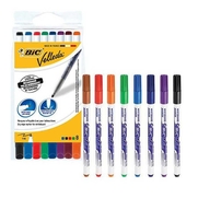 Bic 1721 Velleda Çocuk Beyaz Tahta Kalemi 8 Renk Blister (1199005728)(503767) - BİC