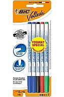 BİC 1721 VELLEDA ÇOCUK BEYAZ TAHTA KALEMİ 4+1 RENK BLİSTER (875698)(9126451) - BİC