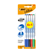 Bic 1721 Velleda Çocuk Beyaz Tahta Kalemi 4+1 Renk Blister (875698)(9126451) - BİC