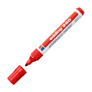 Edding 260 Beyaz Tahta Kalemi Yuvarlak Uç Kırmızı - EDDİNG