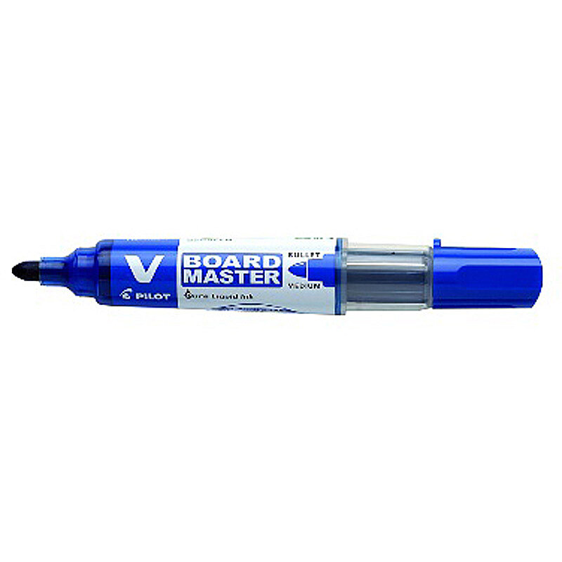 PİLOT V-BOARD MASTER BEYAZ TAHTA KALEMİ YUVARLAK UÇ MAVİ (51004793)(WBMA-VBM-M-L-BG)