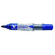 PİLOT V-BOARD MASTER BEYAZ TAHTA KALEMİ YUVARLAK UÇ MAVİ (51004793)(WBMA-VBM-M-L-BG) - PİLOT