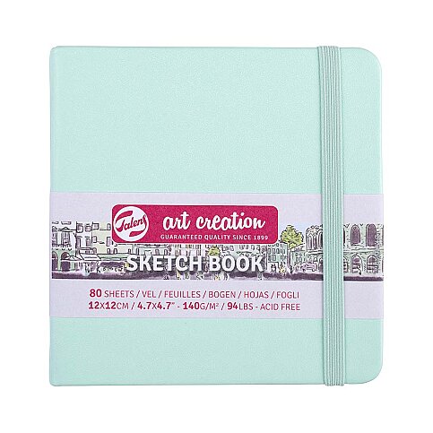 Talens Art Creation Eskiz Defteri 12x12 80 Yaprak 140gr Fresh Mint (Rt9314034m) - 1