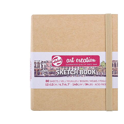 TALENS ART CREATİON ESKİZ DEFTERİ 12x12 80 YAPRAK 140gr KRAFT (RT9314434M) - 1