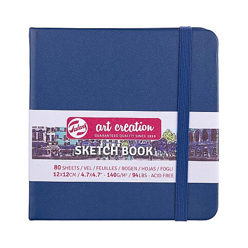 TALENS ART CREATİON ESKİZ DEFTERİ 12x12 80 YAPRAK 140gr LACİVERT (RT9314234M) - 2