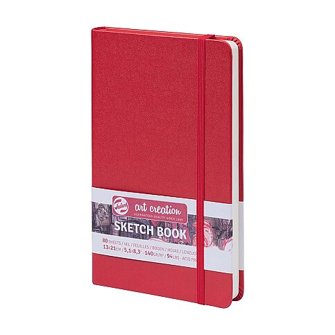 TALENS ART CREATİON ESKİZ DEFTERİ 13x21 80 YAPRAK 140gr RED (RT9314202M) - 1
