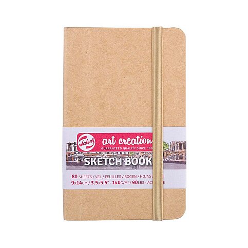 TALENS ART CREATİON ESKİZ DEFTERİ 9x14 80 YAPRAK 140gr KRAFT (RT9314431M) - 1