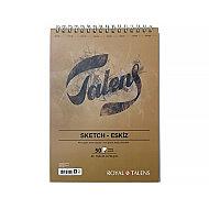 TALENS ESKİZ BLOĞU A5 50 YAPRAK 90gr (T090A550US) - TALENS