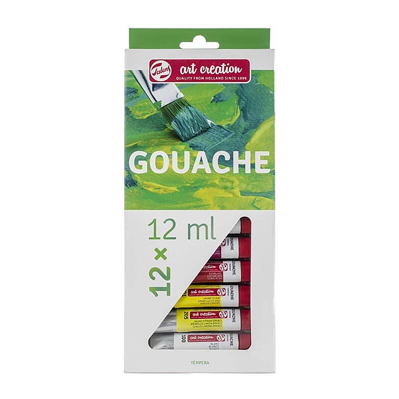 TALENS GUAJ BOYA SETİ 12 RENKx12ml (RT9021612M)