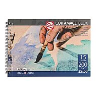 TALENS RESİM BLOĞU 35x50 15 YAPRAK 200gr (T200355015) - TALENS