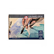 TALENS RESİM BLOĞU A3 20 YAPRAK 200gr (T200A32000) - TALENS