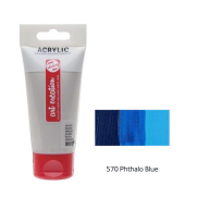 Talens Akrilik Boya 570 Phthalo Blue 75Ml (Rt3511570M) - TALENS