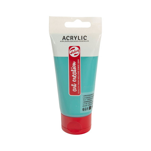 Talens Akrilik Boya 661 Turquise Green 75Ml (Rt3511661M) - 2