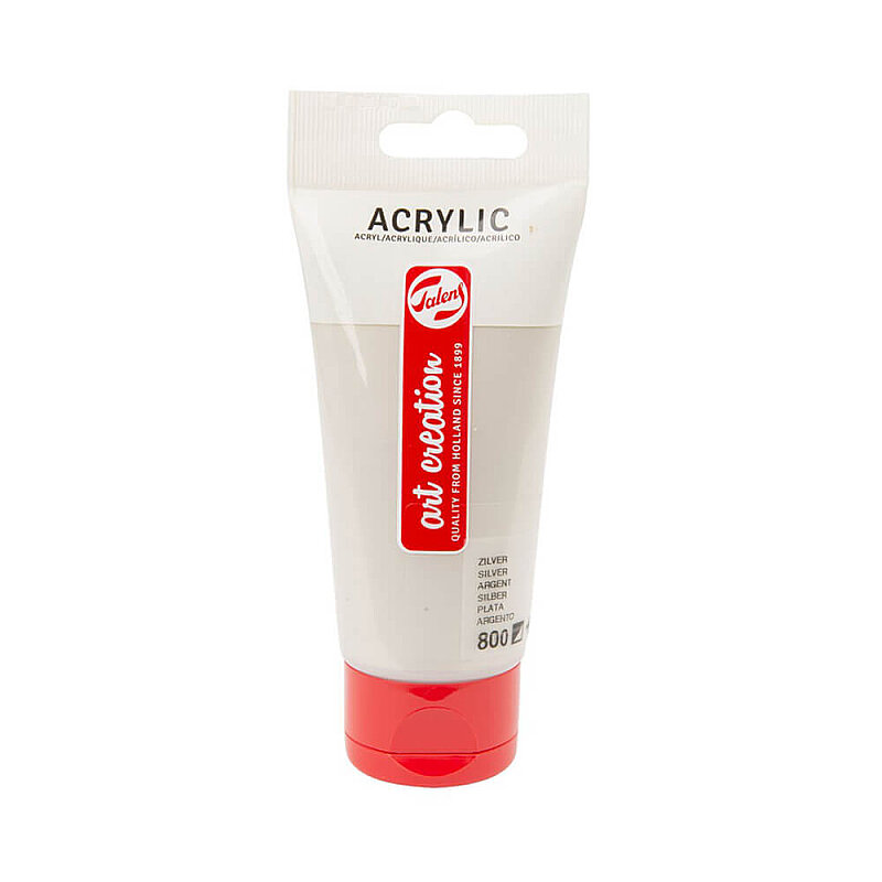 TALENS AKRİLİK BOYA 800 SİLVER 75ml (RT3511800M)