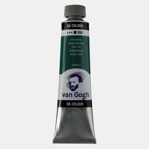 Van Gogh Yağlı Boya 654 Fir Green 40Ml (02056543) - 1