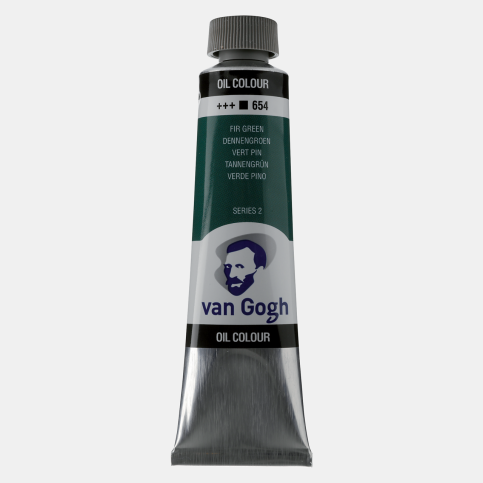 VAN GOGH YAĞLI BOYA 654 FİR GREEN 40ml (02056543) - 1